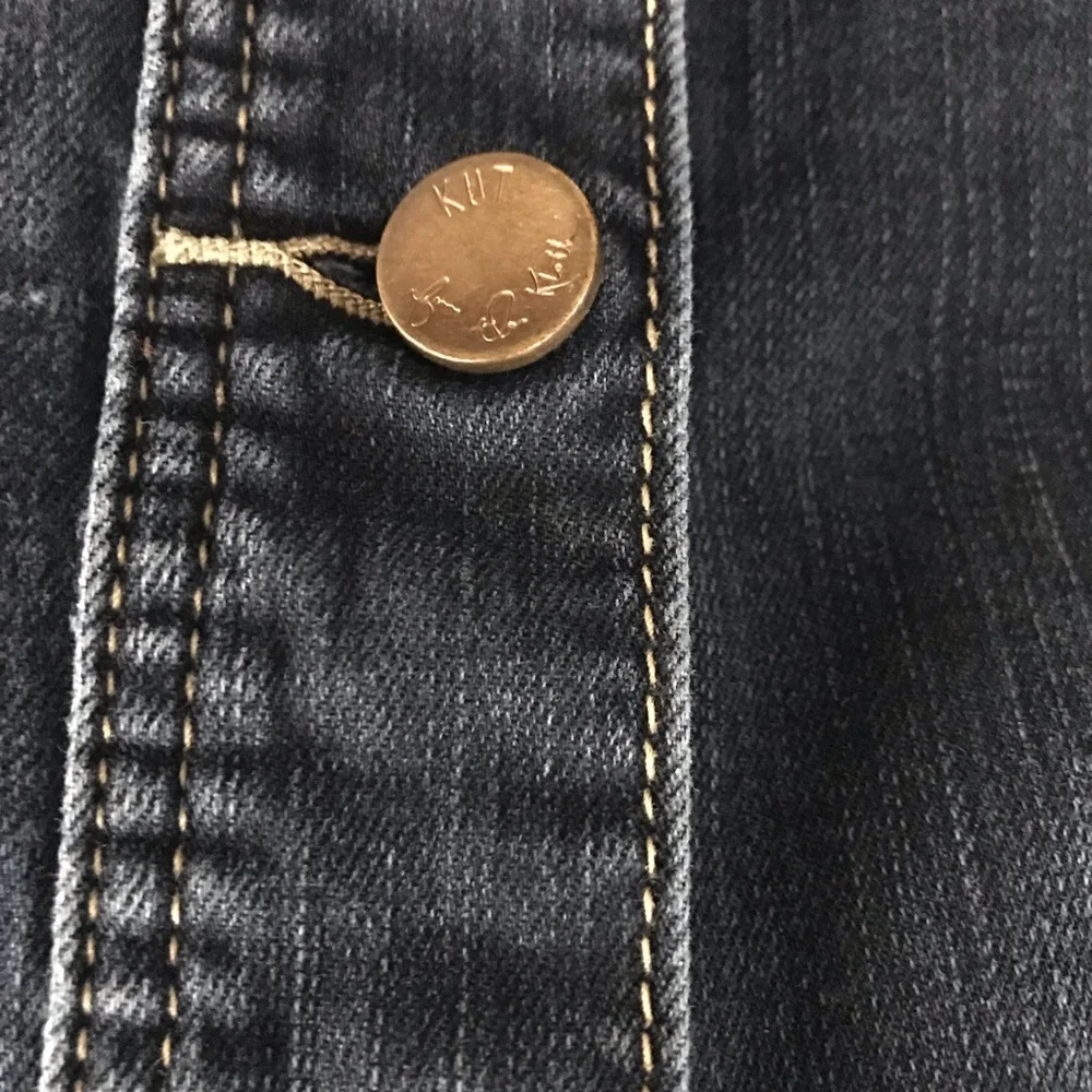 Kut from the Kloth denim stretch pencil skirt Sz 4 / 6 - Picture 9 of 9